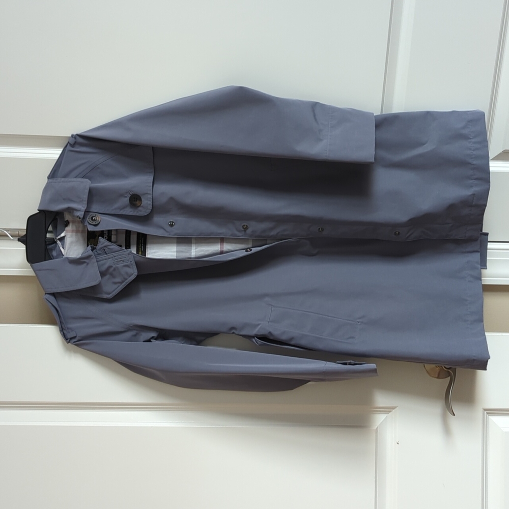 Barbour blue coat